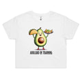Avocado In Training Women's AS Colour - Women's Crop Tee