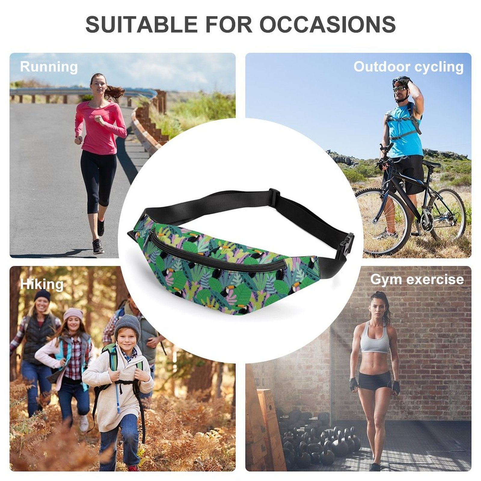 Bright Toucan - Bum Bag / Fanny Pack