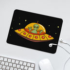Alien Pizza Leather Mouse Pad Leather Mouse Pad Food Printed Offshore Sci Fi