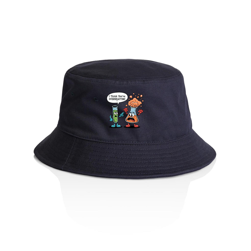 I Think You're Overreacting Chemistry AS Colour Bucket Hat