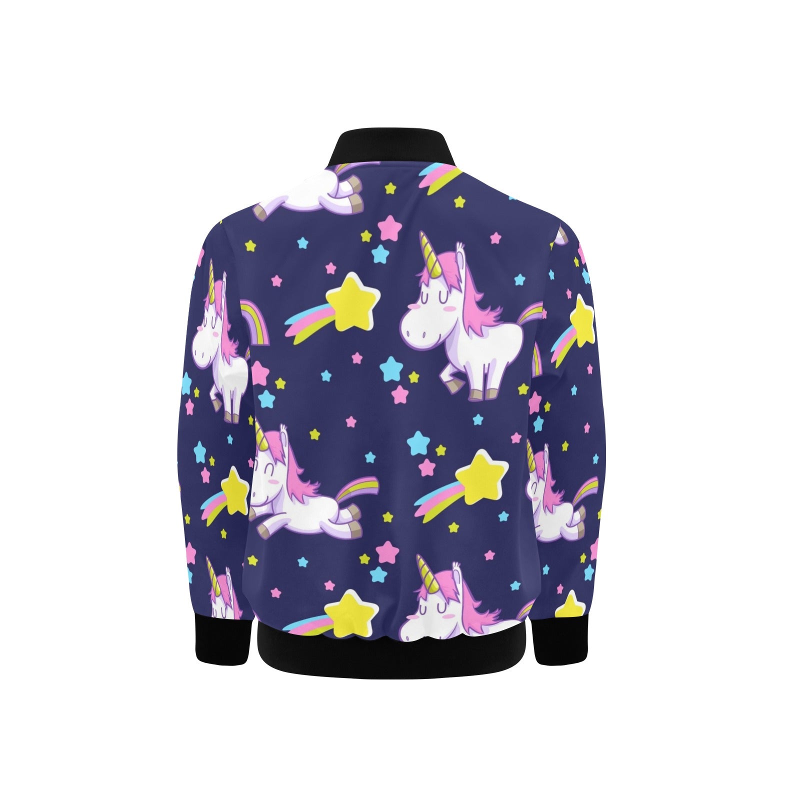 Rainbow Unicorn Kids Bomber Jacket Kids Bomber Jacket animal Printed Offshore