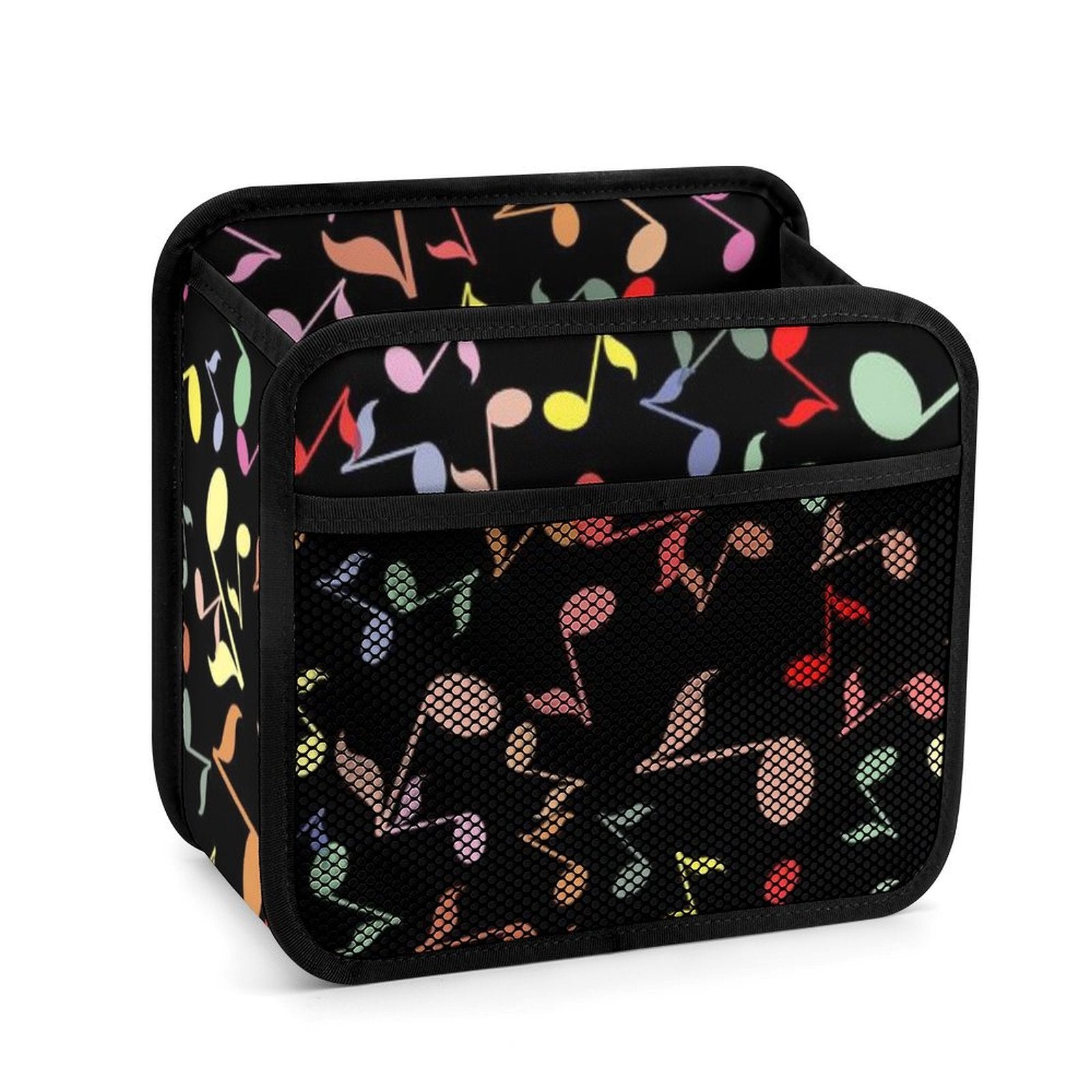 Colourful Music Notes Car Seat Back Organiser white 24.3x23.2x12.7cm Car Seat Back Organiser Music Printed Offshore