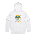 Fast Food - Mens Hoodie White Mens Hoodie Food Printed In Australia