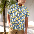 Lemon Seagull Junior Kids Hawaiian Shirt