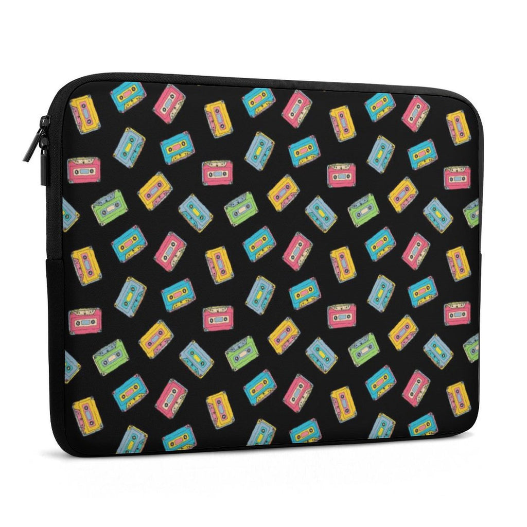 Cassette Tapes Laptop Sleeve (Multiple Sizes) Laptop Sleeve Music Printed Offshore Retro