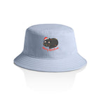 Cat, Merry Christmas - Christmas AS Colour Bucket Hat Powder One Size Christmas Bucket Hat Christmas Printed In Australia