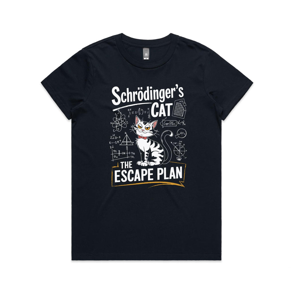 Schrodinger's Cat The Escape Plan Women's AS Colour T-shirt