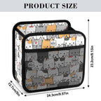 Cat Hello Car Seat Back Organiser Car Seat Back Organiser animal Printed Offshore