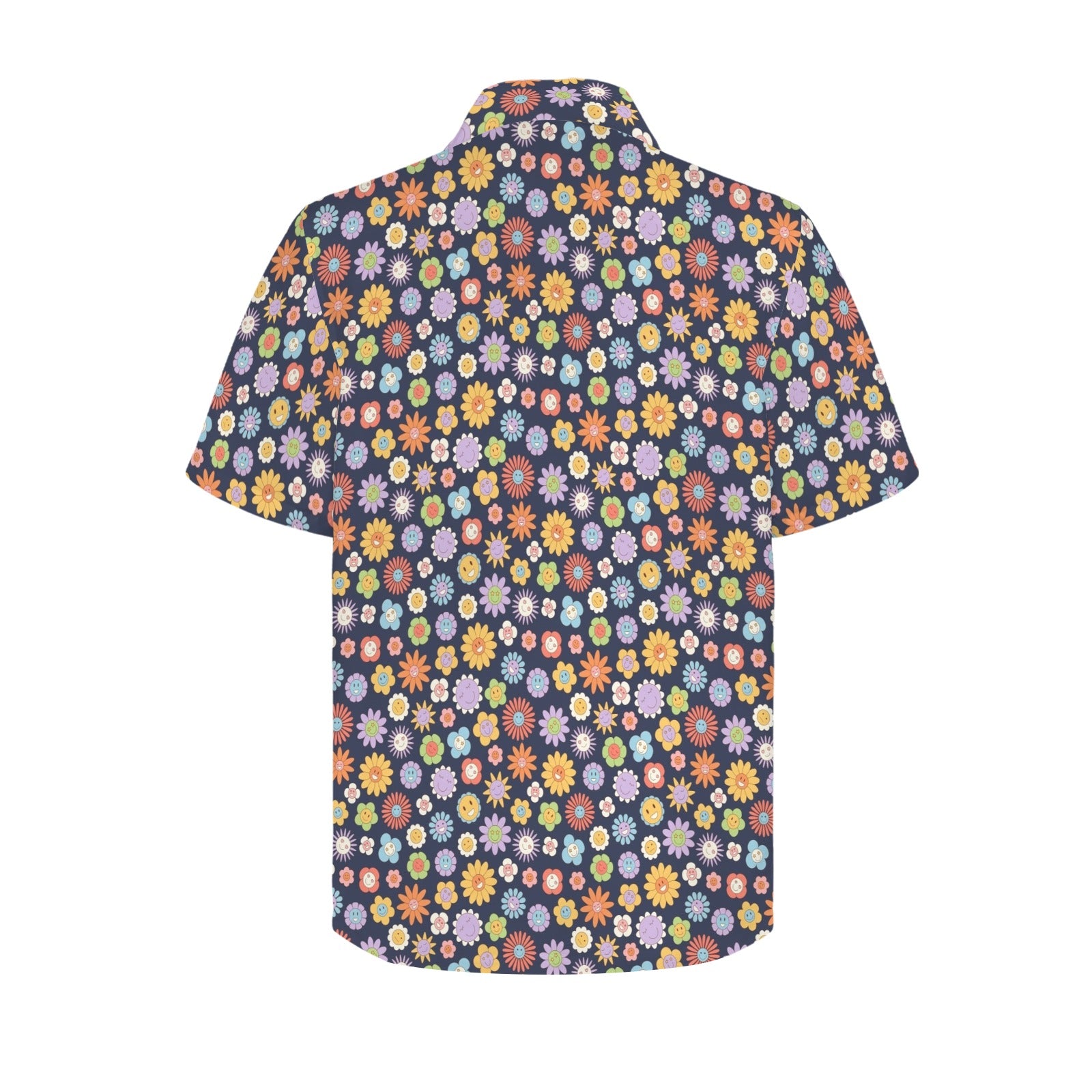Groovy Flowers Men's Hawaiian Shirt