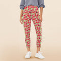 Busy Watermelon Women's High Waist Pockets Yoga Leggings