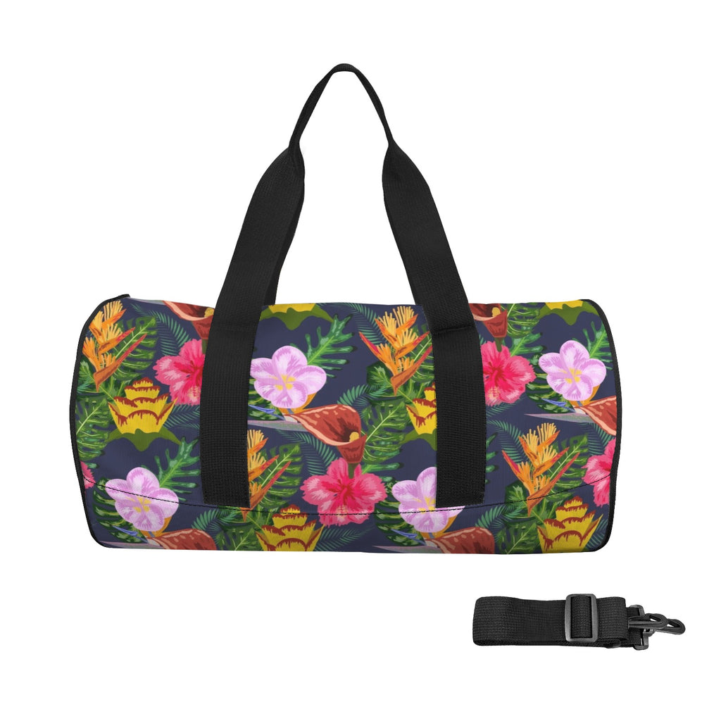 Tropical Floral Duffle Bag one size Duffle Bag Printed Offshore