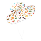 Beach Time Wide Brim Bucket Hat Wide Brim Bucket Hat Printed Offshore Summer Surf