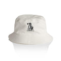 Tortoise, Slow Walking Club - AS Colour Bucket Hat Ecru One Size As Colour Bucket Hat animal Printed In Australia