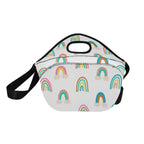 Cloud Rainbows - Neoprene Lunch Bag Neoprene Lunch Bag Printed Offshore
