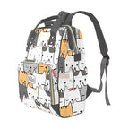 Cat Hello - Multi-Function Backpack, Nappy / Diaper Bag