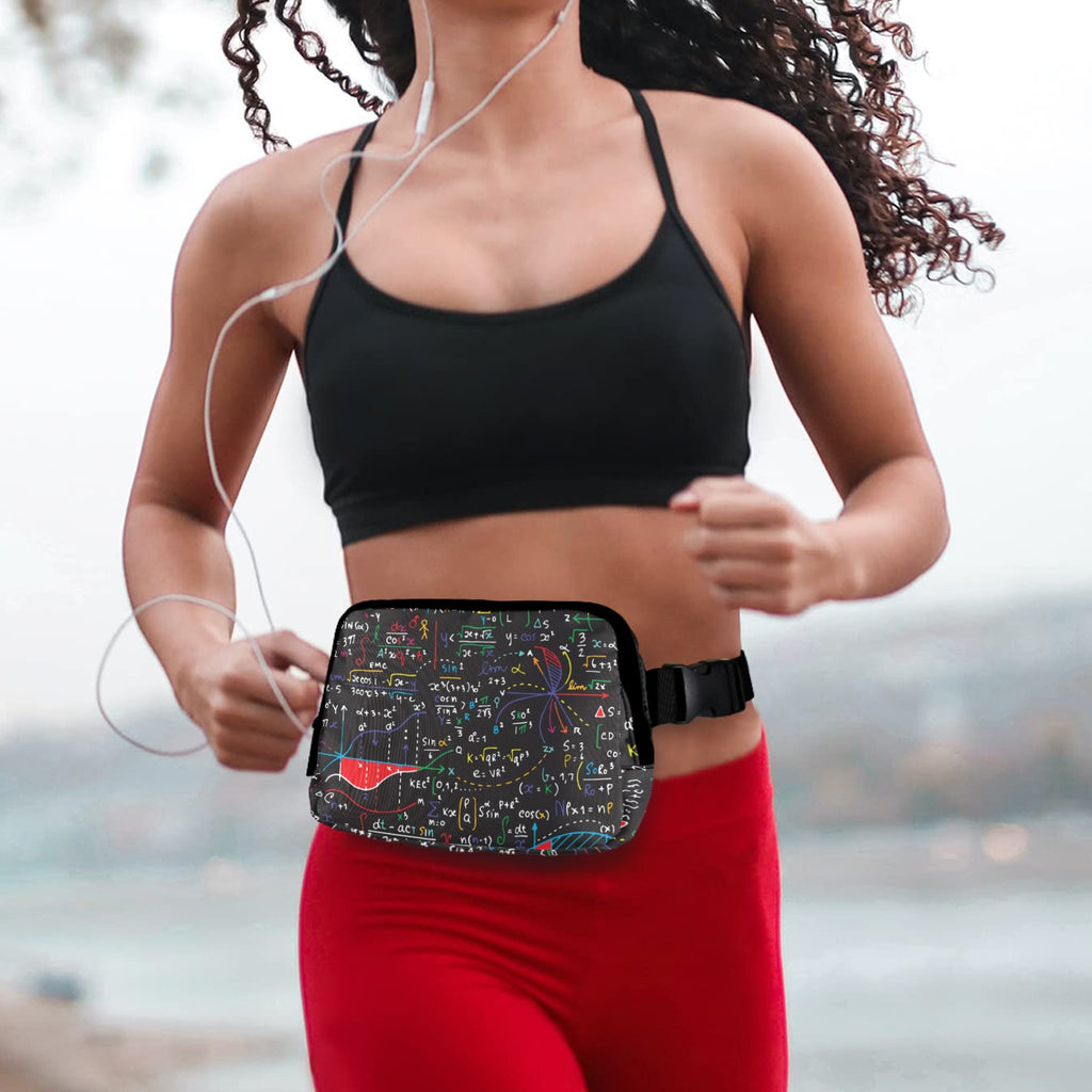 Colourful Maths Formulas - Belt Bag
