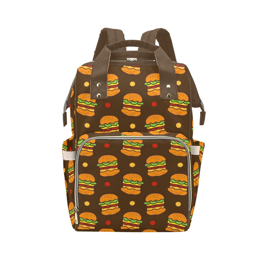 Burgers - Multi-Function Backpack, Nappy / Diaper Bag