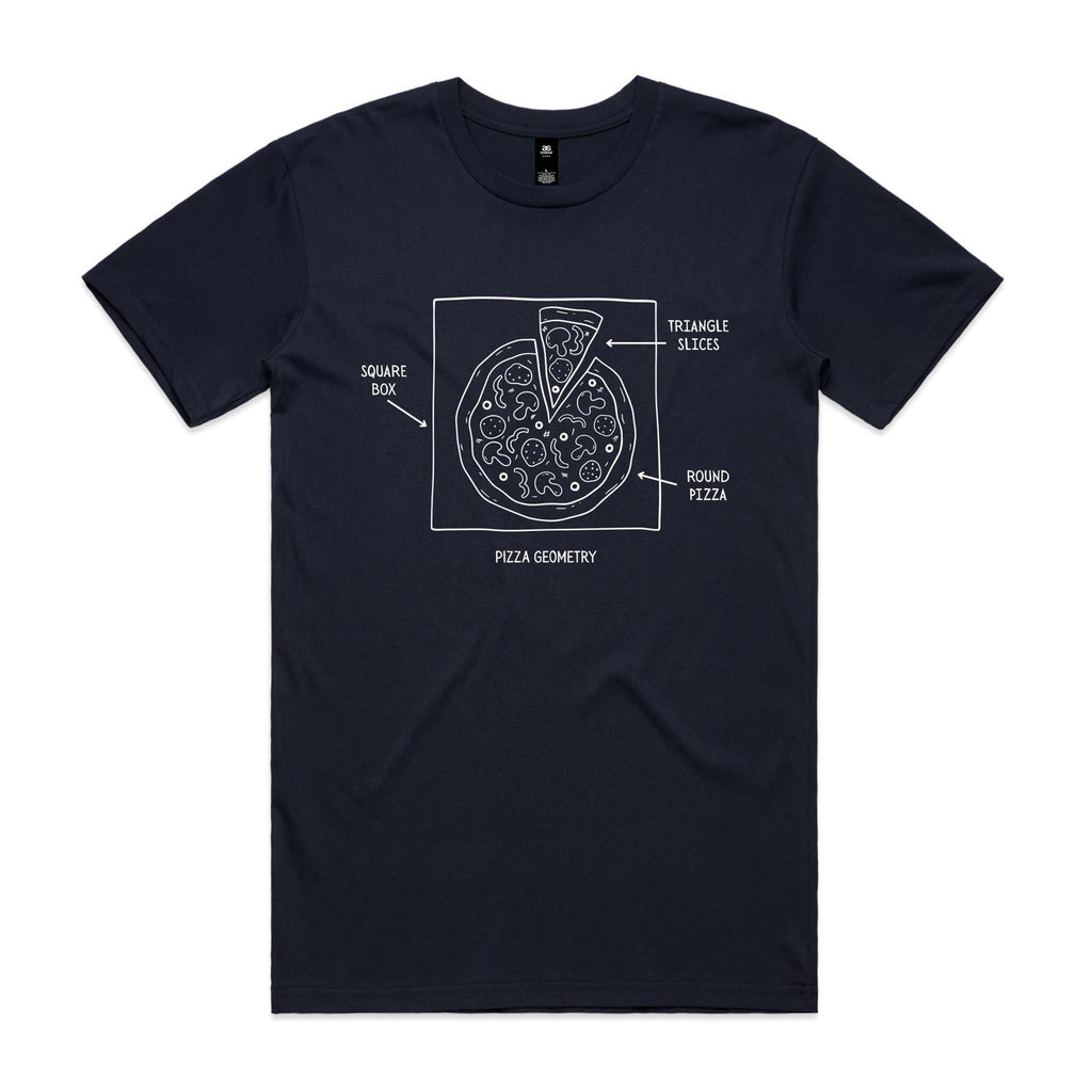 Pizza Geometry Men's AS Colour T-shirt