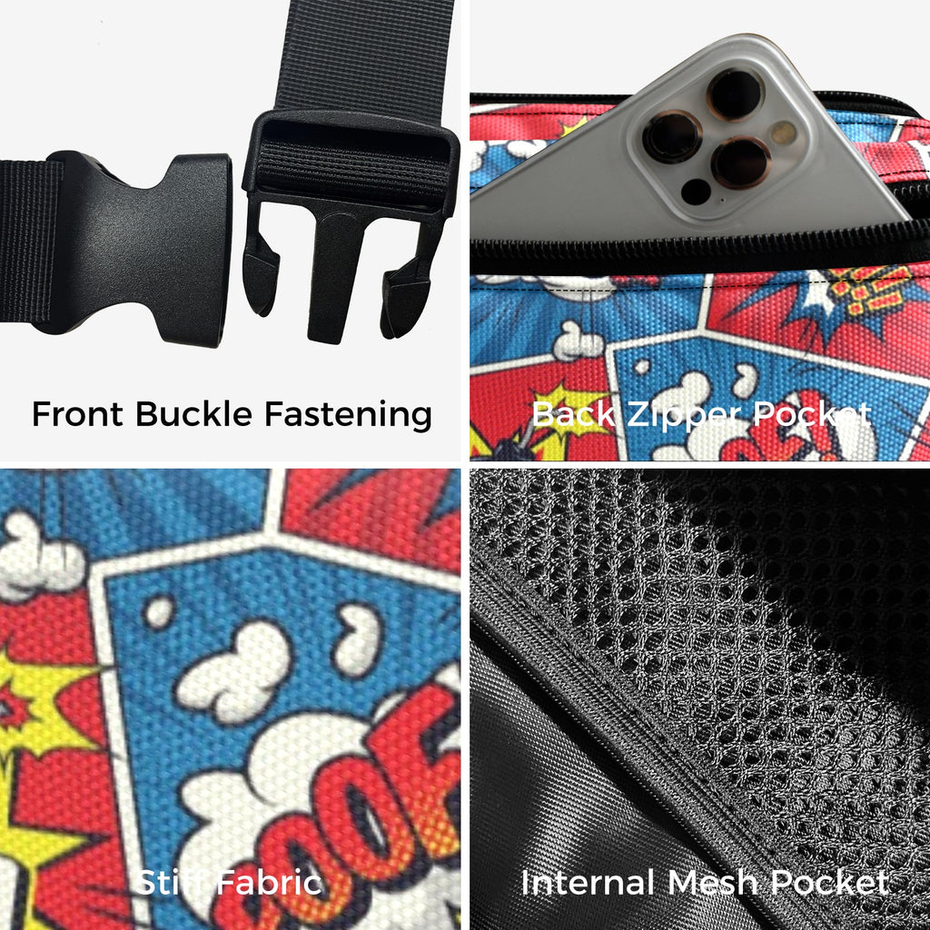 Comic Book Pop - Belt Bag