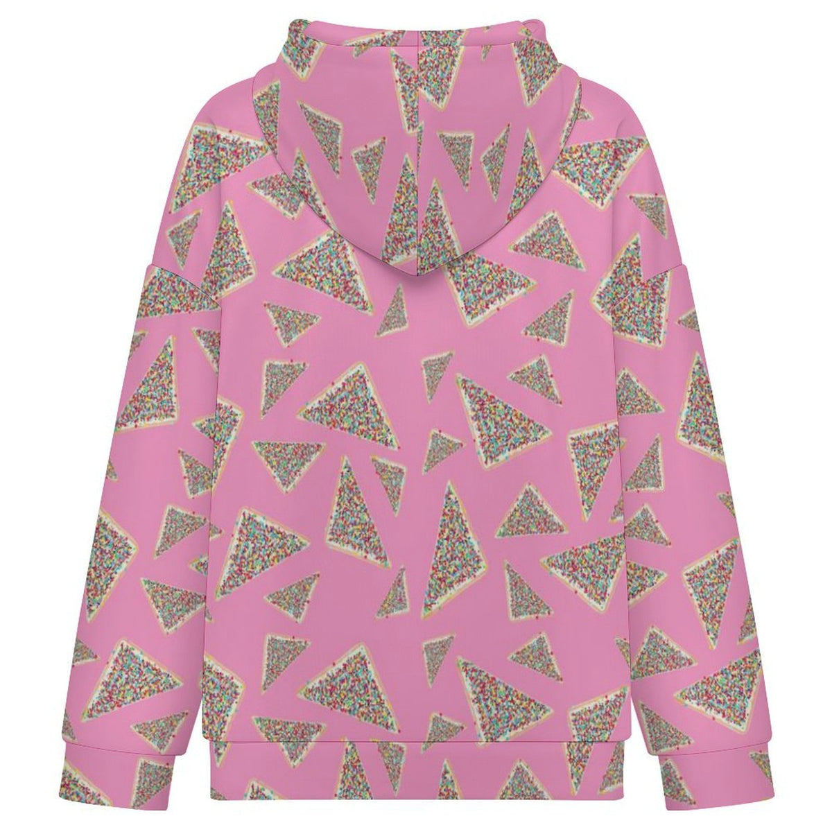 Fairy Bread Pink Women's Full-Zip Hoodie