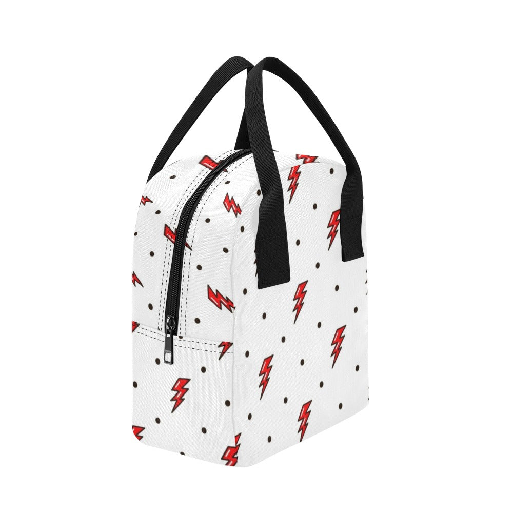 Red Lightning - Zipper Lunch Bag Zipper Lunch Bag Printed Offshore
