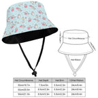 Rainbow Unicorn Kids Bucket Hat Kids Bucket Hat animal Printed Offshore