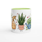 Plant Lover 11oz Ceramic Mug 11 oz Mug Globally Fulfilled Plants