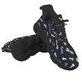 Chess Pattern Men's Twisted Sole Sneakers