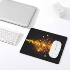 Atomic Wave Leather Mouse Pad Leather Mouse Pad Printed Offshore Science