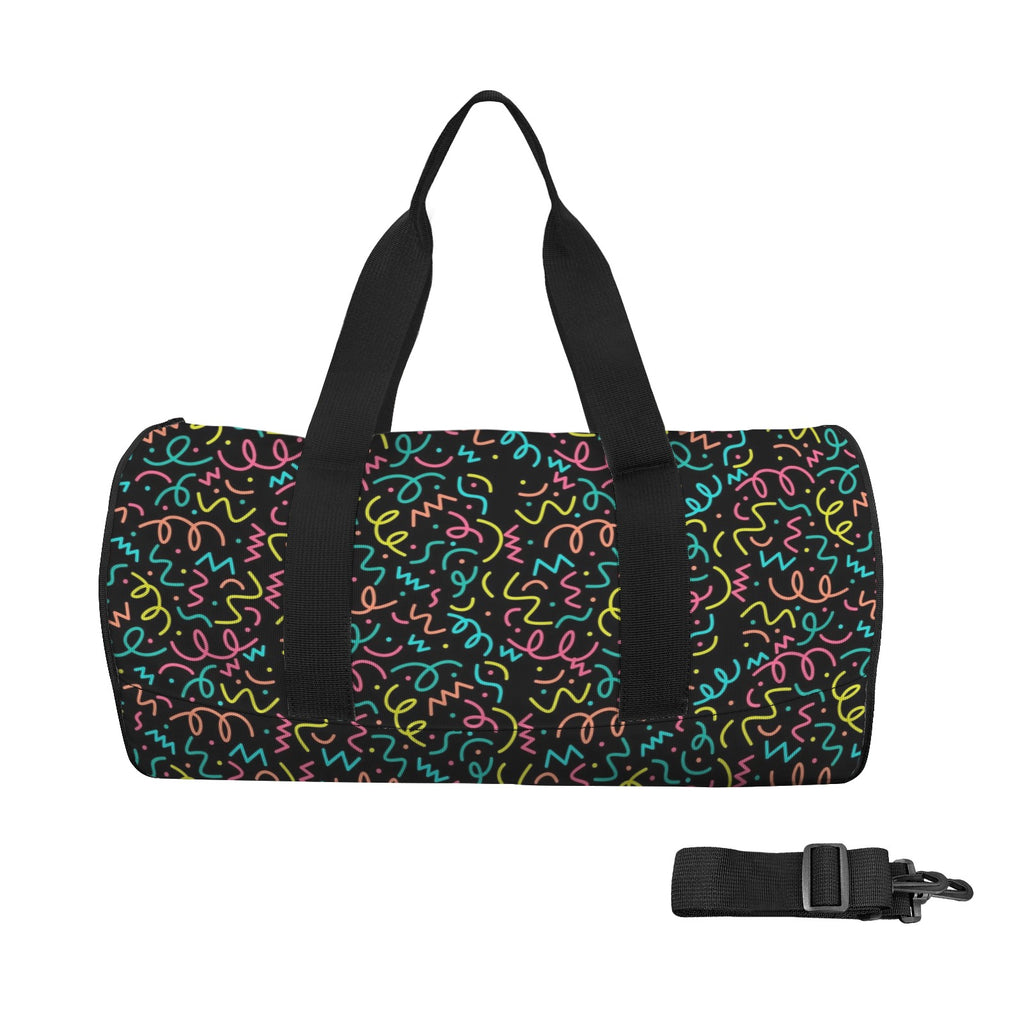 Squiggle Time Duffle Bag one size Duffle Bag Printed Offshore