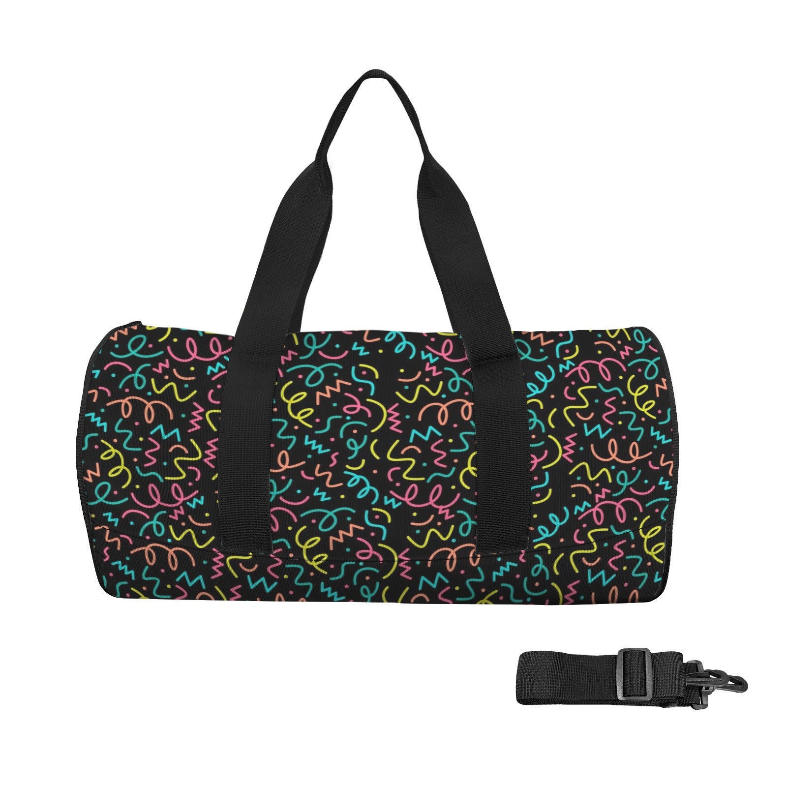Squiggle Time Duffle Bag one size Duffle Bag Printed Offshore