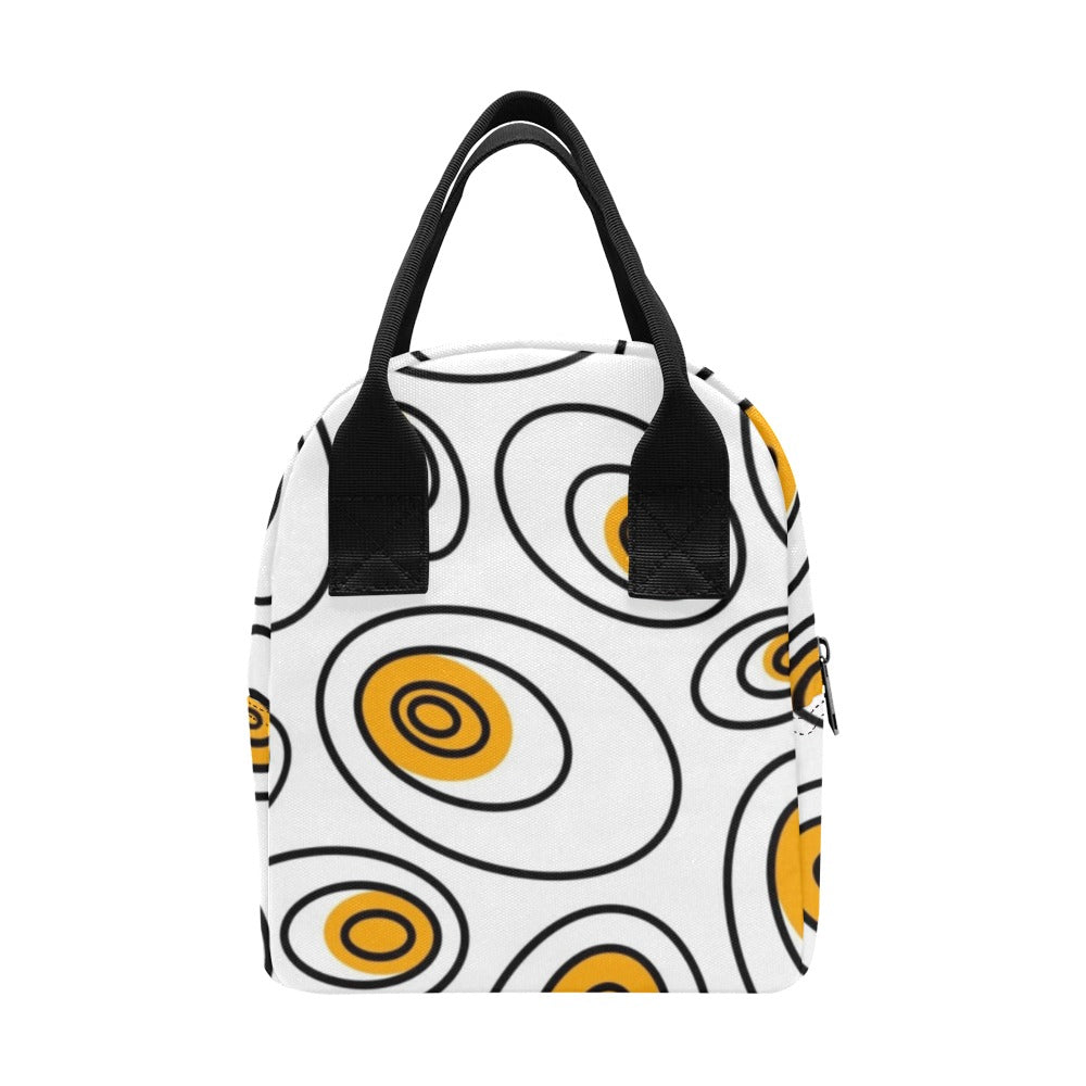 Abstract Eggs - Zipper Lunch Bag Zipper Lunch Bag Printed Offshore