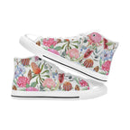 Australian Flowers - Women's High Top Canvas Shoes Womens Classic High Top Shoes Plants Printed Offshore