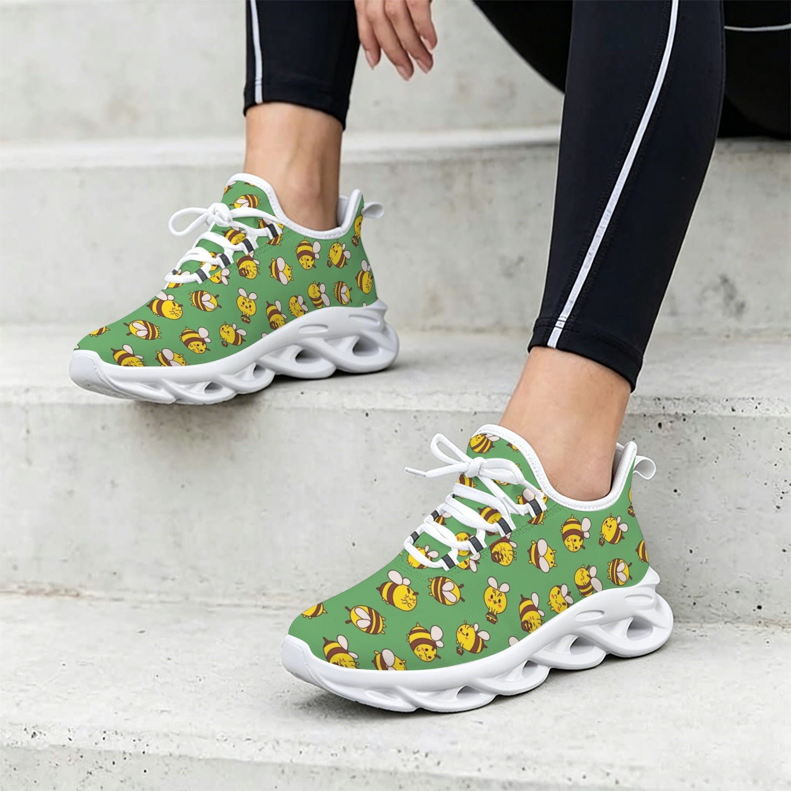 Busy Bees Women's Twisted Sole Sneakers