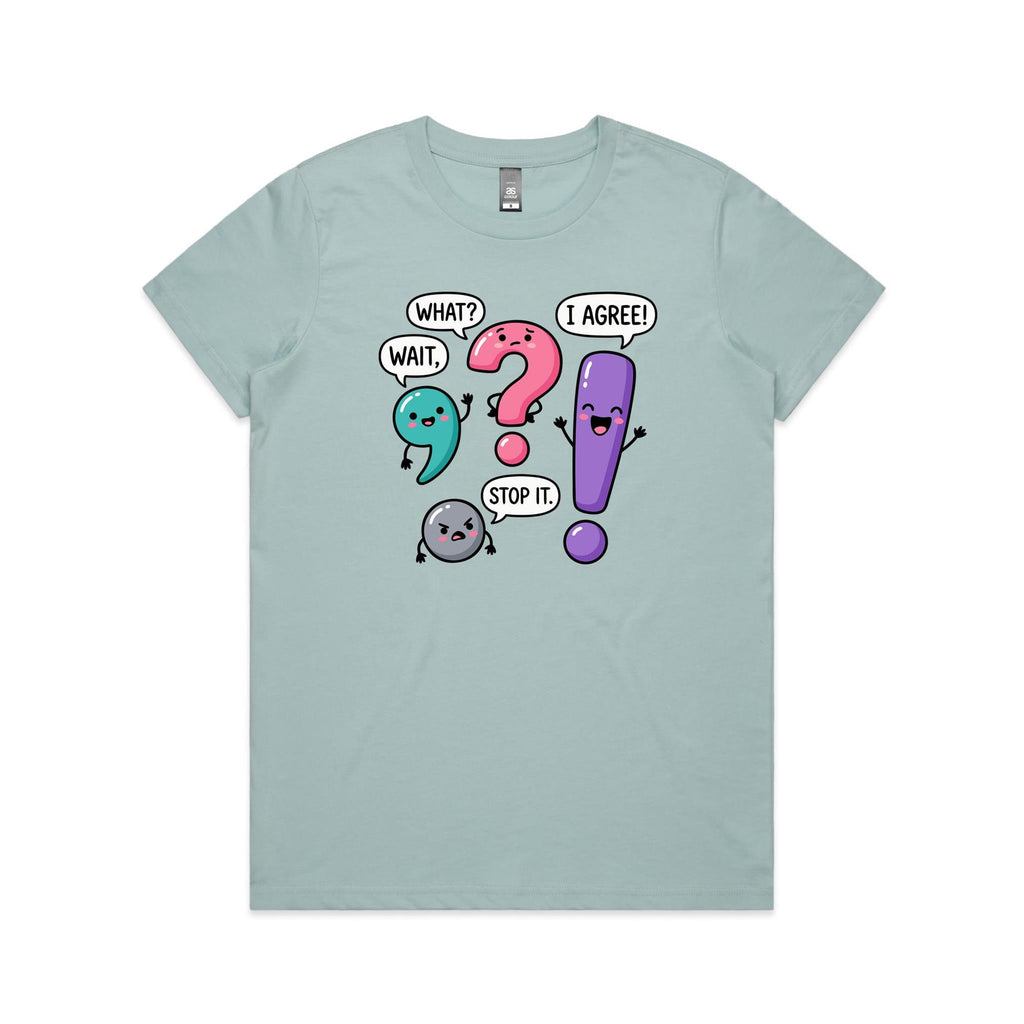 Funny Punctuation Women's AS Colour T-shirt