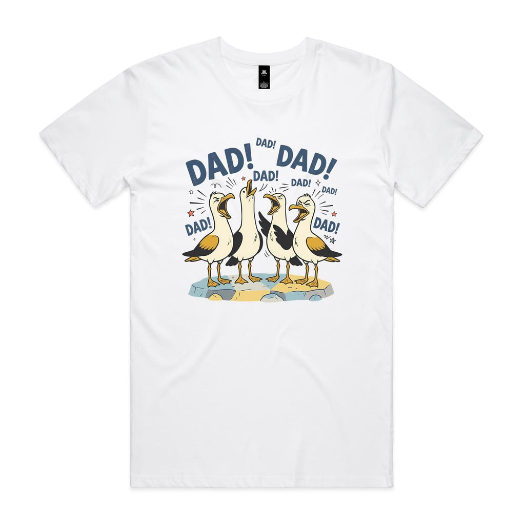 Dad Seagull Men's AS Colour T-shirt