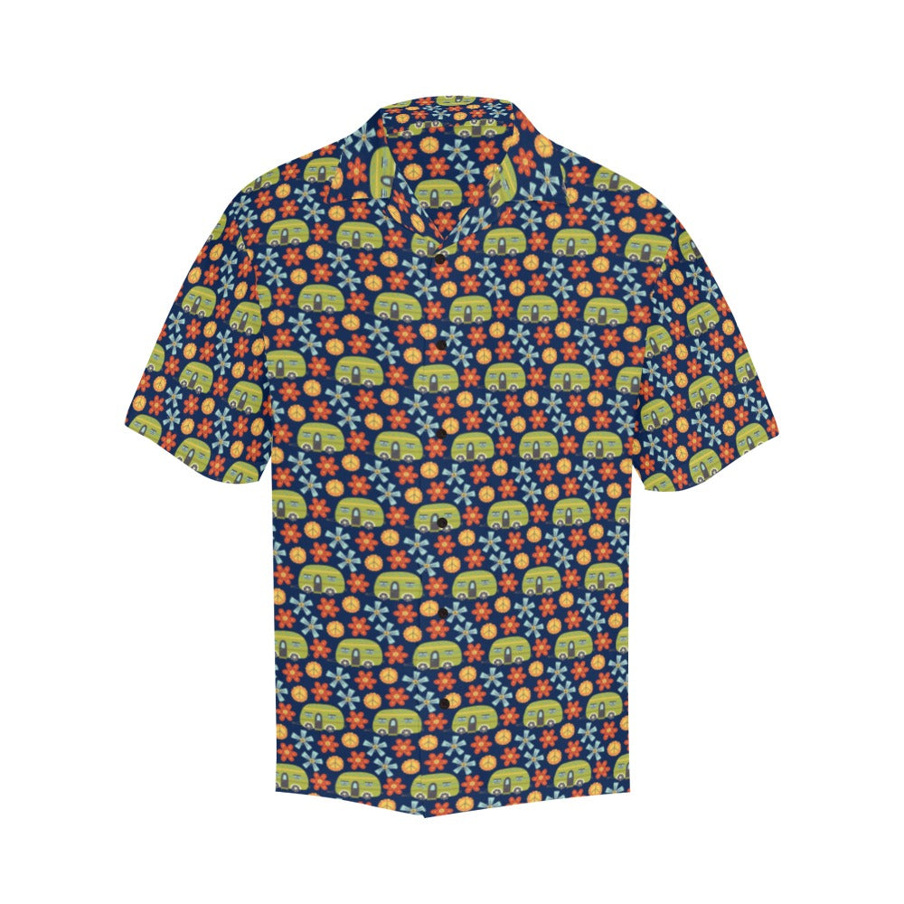 Hippy Caravan - Mens Hawaiian Shirt