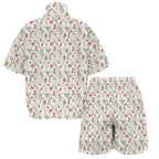 Australian Plants And Animals Women's Windbreaker Short Set