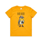 Bird Nerd 2 Kid's AS Colour T-shirt Gold Kids Youth T-shirt animal Birds Printed In Australia