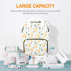 Lions Multi-Function Backpack, Nappy / Diaper Bag Multi-function Backpack, Nappy / Diaper Bag animal Printed Offshore