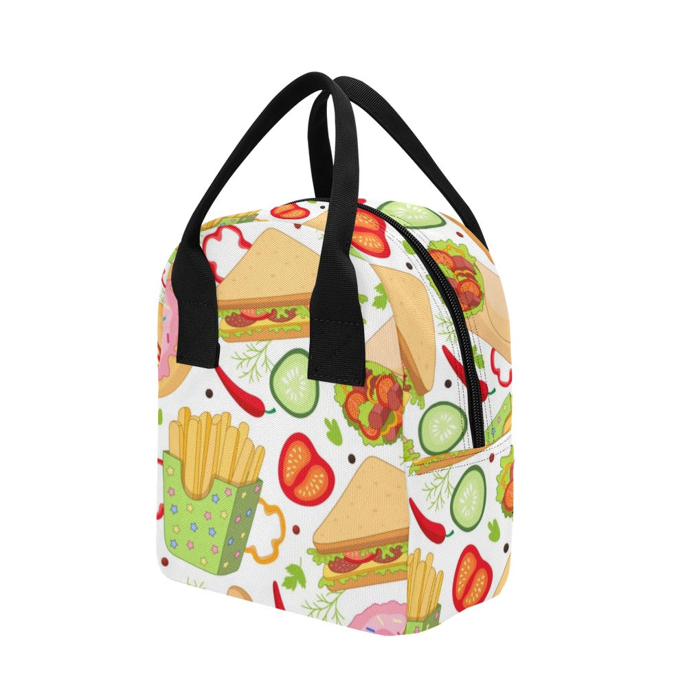 Snack Time - Zipper Lunch Bag Zipper Lunch Bag Printed Offshore