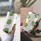 Dinosaur Fairy - 20oz Mobile Tumbler with Lid (Black Lock)