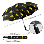 Yellow Lightning - Semi-Automatic Foldable Umbrella (Model U12) Semi-Automatic Foldable Umbrella (U12)