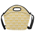 Yellow Pattern - Neoprene Lunch Bag One Size Neoprene Lunch Bag Printed Offshore