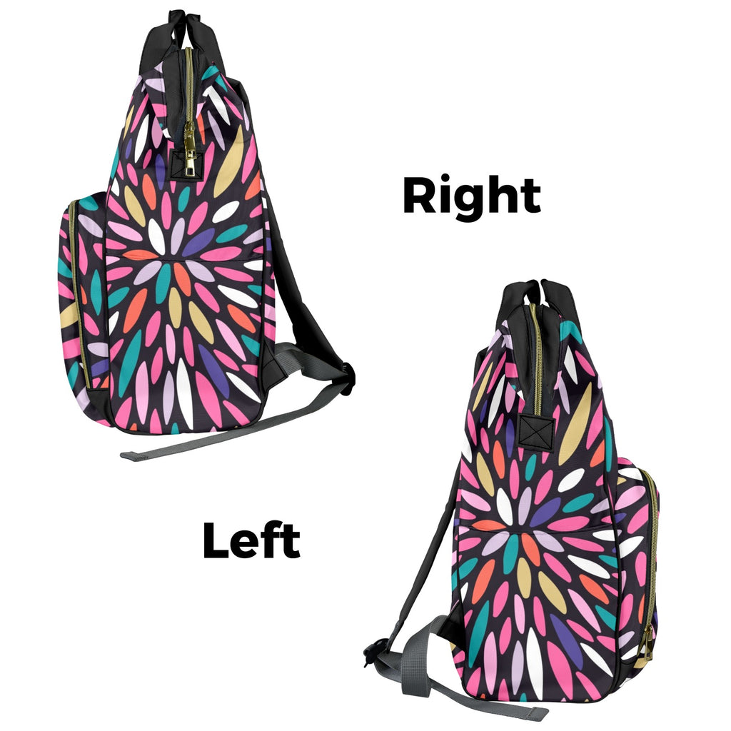 Colour Burst - Multi-Function Backpack, Nappy / Diaper Bag