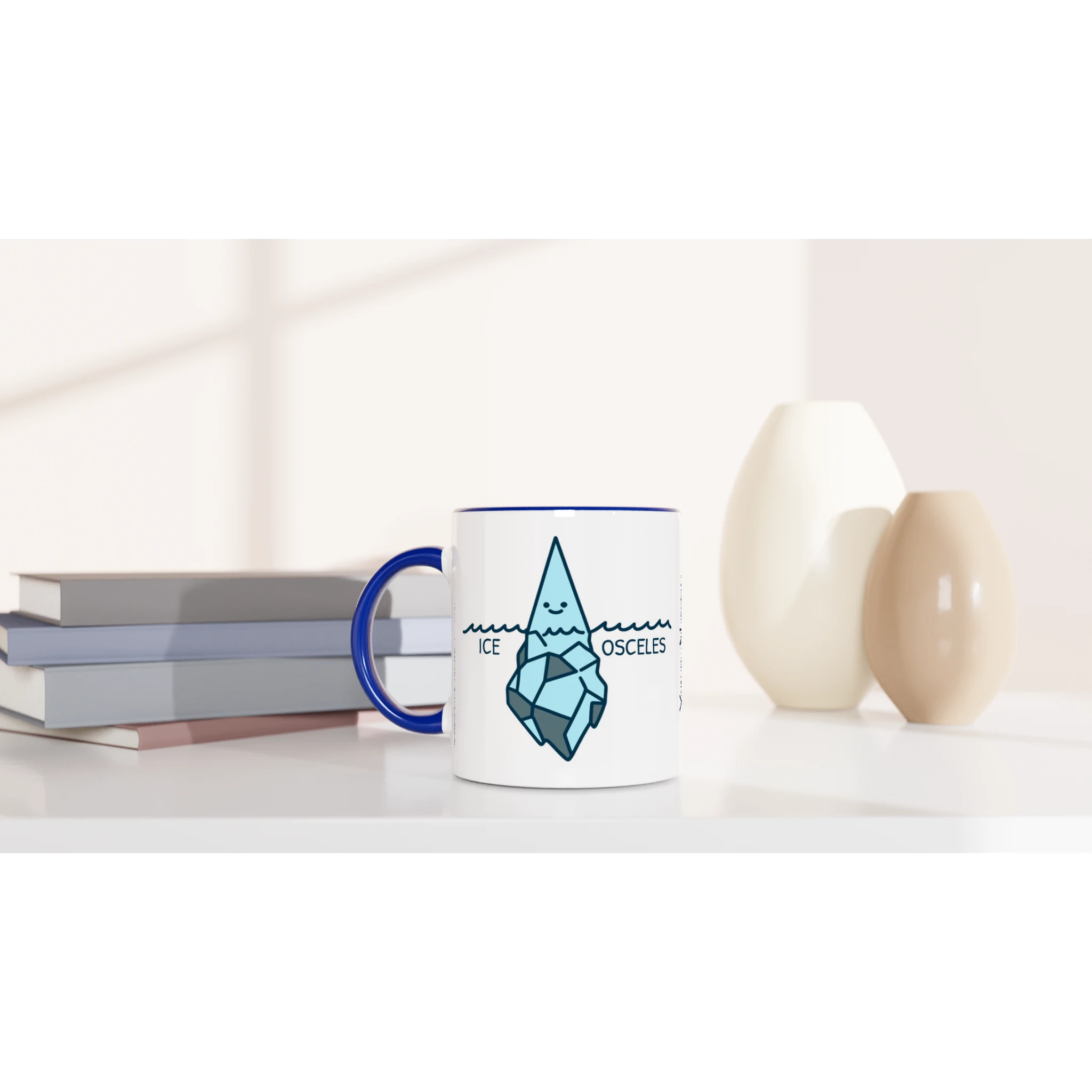 Personalise - Ice-Osceles - White 11oz Ceramic Mug Personalised Mug customise Globally Fulfilled Maths personalise Science