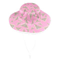 Fairy Bread On Pink Wide Brim Bucket Hat Wide Brim Bucket Hat Food Printed Offshore