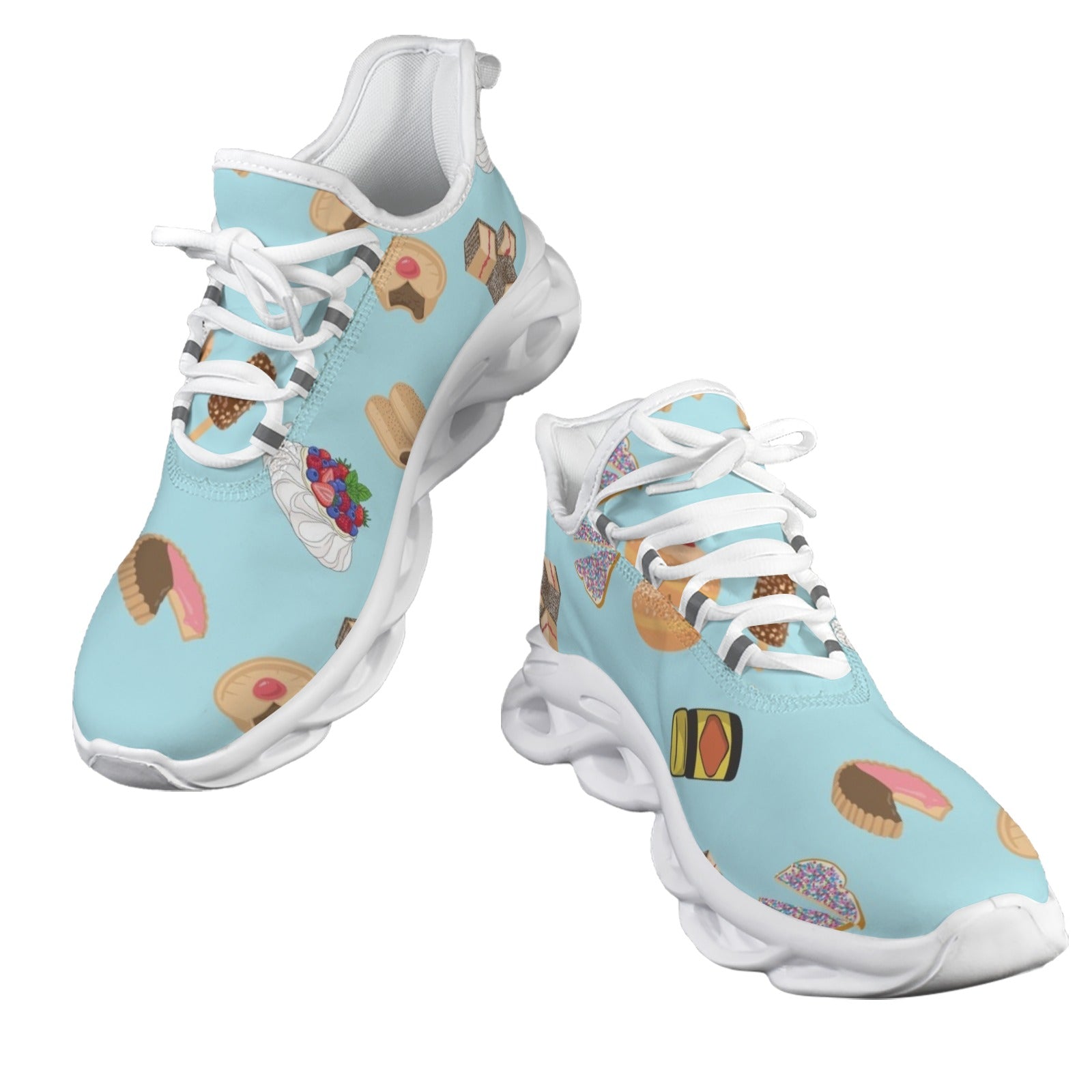 Classic Aussie Food Icons Women's Twisted Sole Sneakers