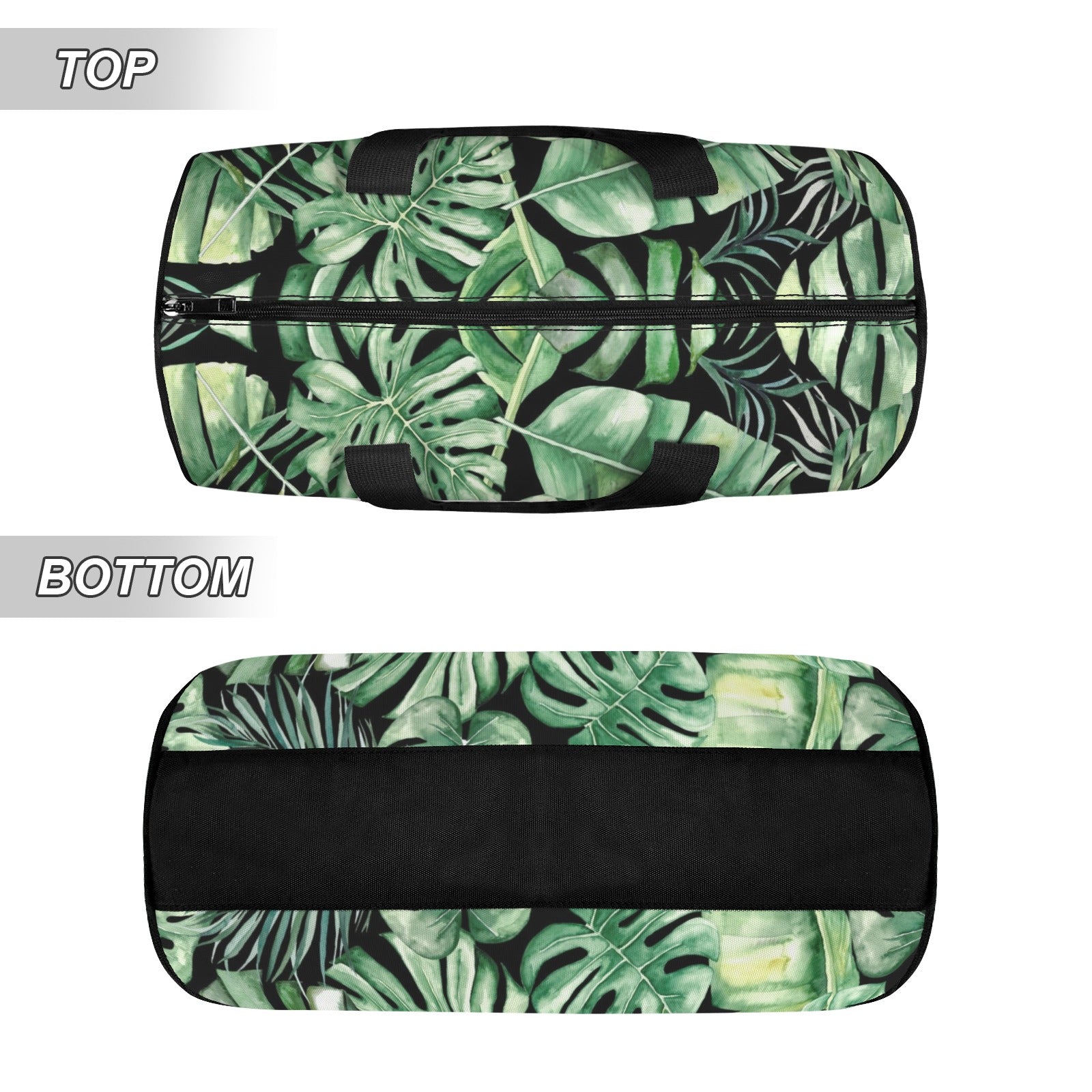 Jungle Leaves Duffle Bag Duffle Bag Printed Offshore