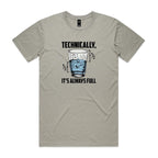Glass Half Full Men's AS Colour T-shirt
